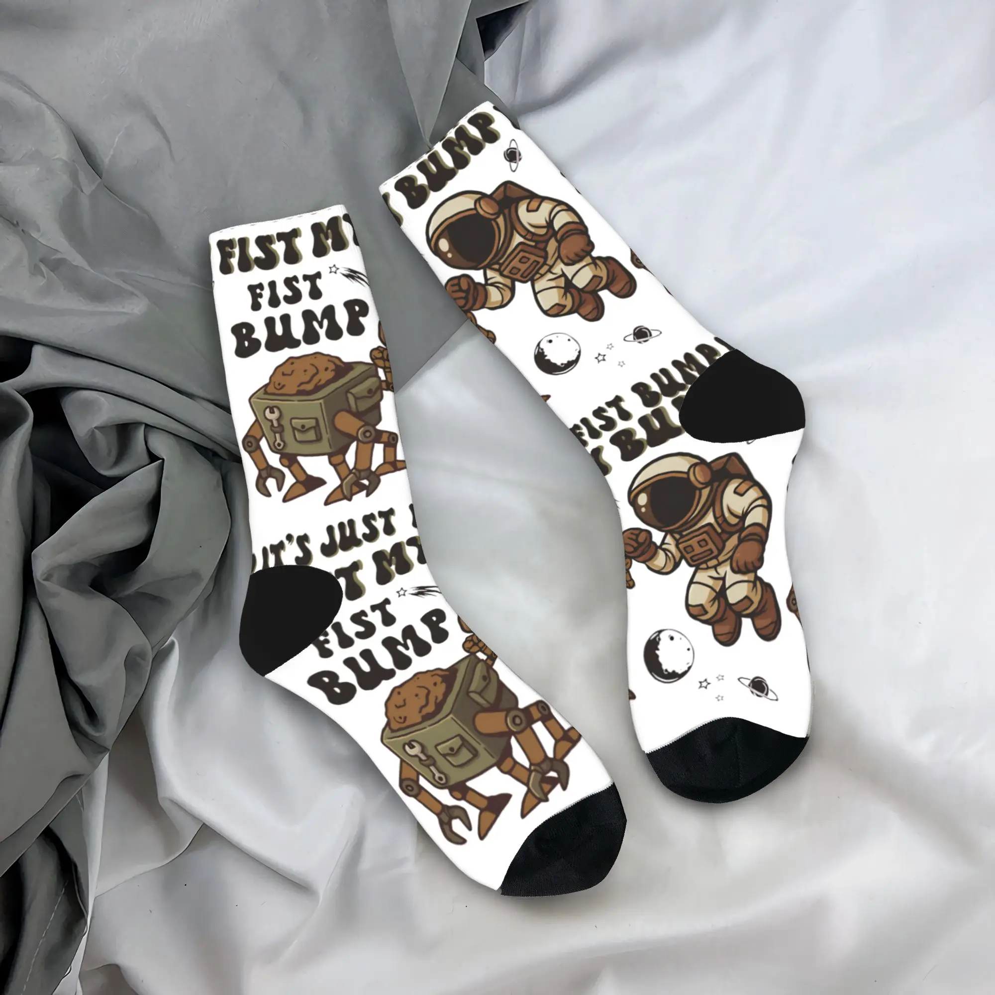 

Project Hail Mary Grace Stockings Unisex Men Socks Breathable Casual Socks Autumn Cycling Anti-Slip Graphic Socks Birthday Gift