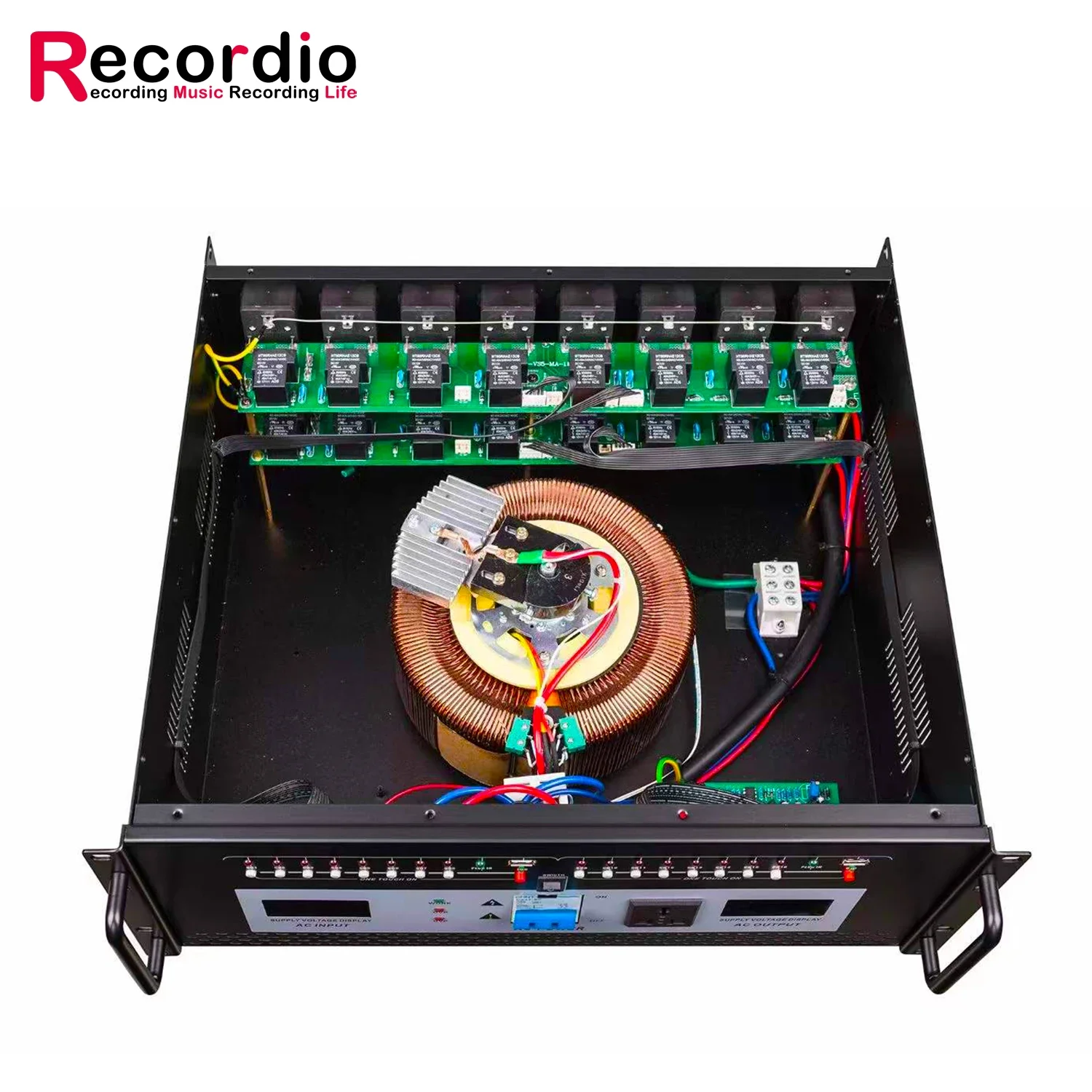 GAX-2602 Dj Box Sound Systems 16+1 Channel Power Sequence Controller Sound System for Club