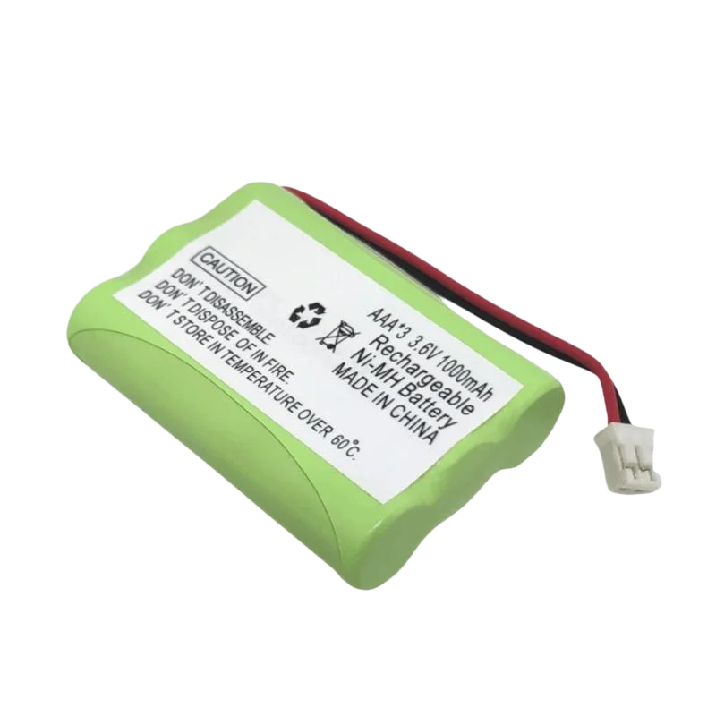3.6V 1000mAh Rechargeable Battery for Motorola MBP33 MBP36 MBP36PU Baby Monitors & Graco 2795DIG 12791 Cycle Life: 600 Times