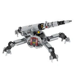 MOC Anti-Armor Cannon Military Series arma Wars creativo 451 pezzi giocattoli educativi per bambini Building Blocks film regali fai da te