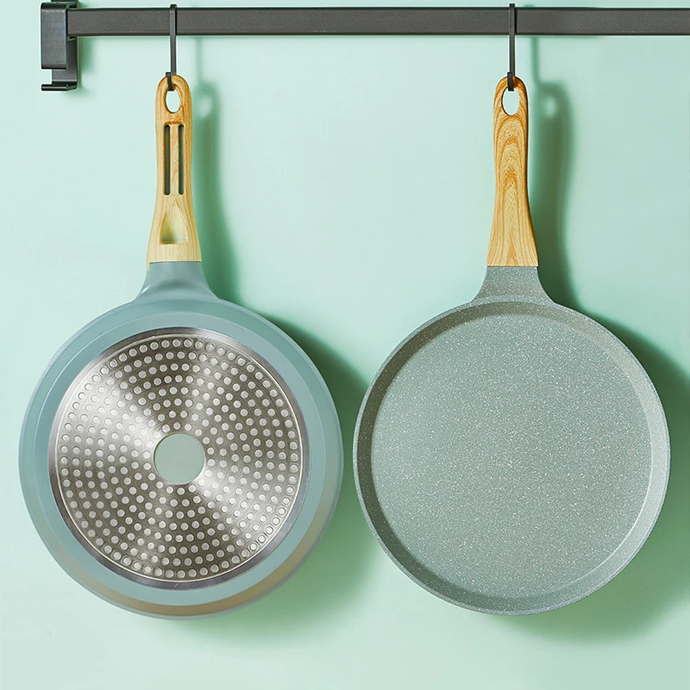 

Антипригарная сковорода из медицинского камня и алюминиевого сплава, мини-сковорода для приготовления блинов и яиц, кухонные принадлежности, совместима с индукционными плитами