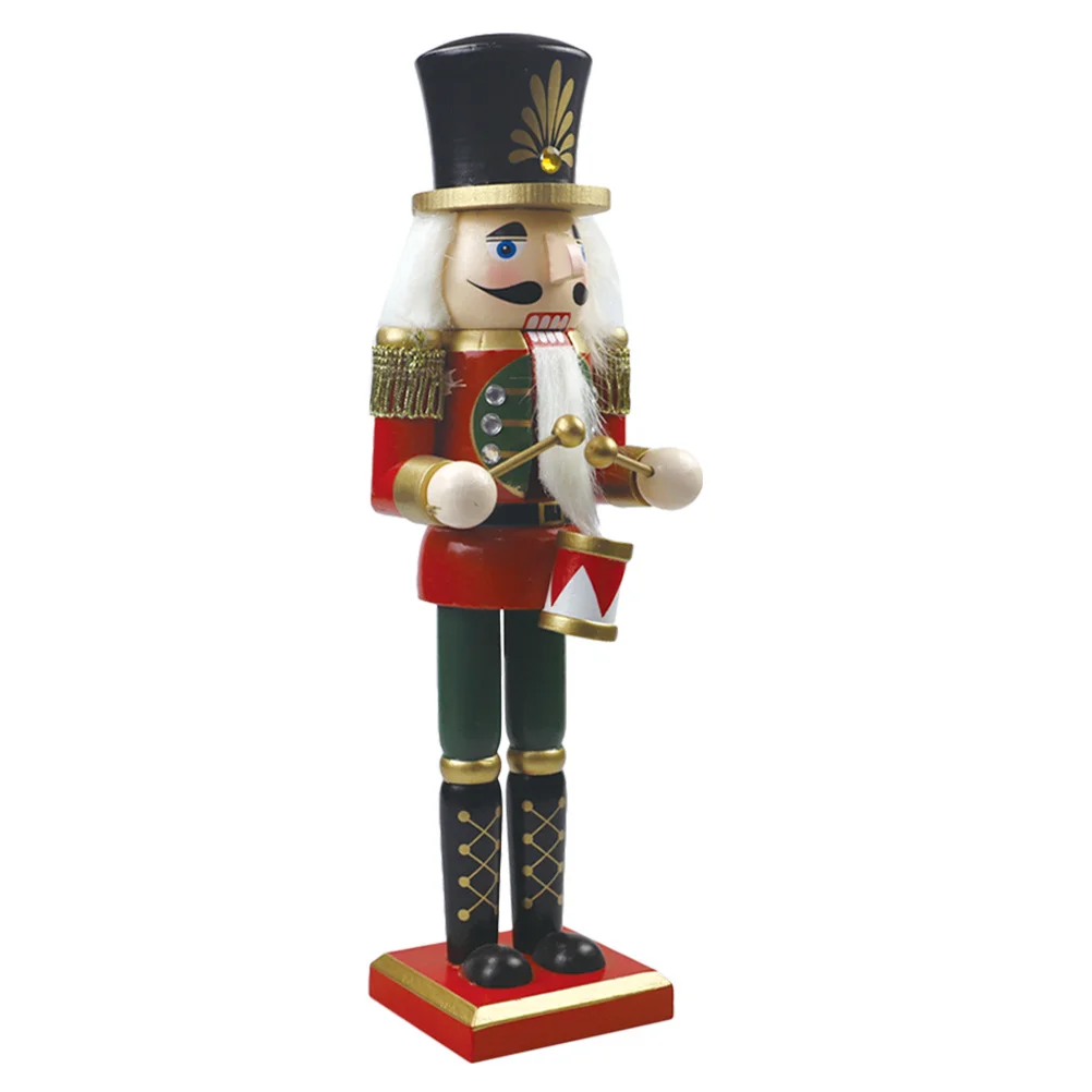 

Nutcracker Ornament Cute Christmas Desktop Decor For Christmas Traditional Nutcracker Home Hotel Restaurant Xmas Table