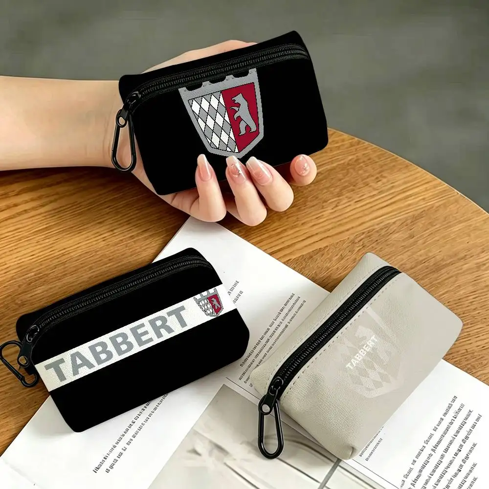 T-Tabbert Daily Carry Oxford Fabric Small Coin Purse Multi-use Storage Pouch For Keys Cards Coins
