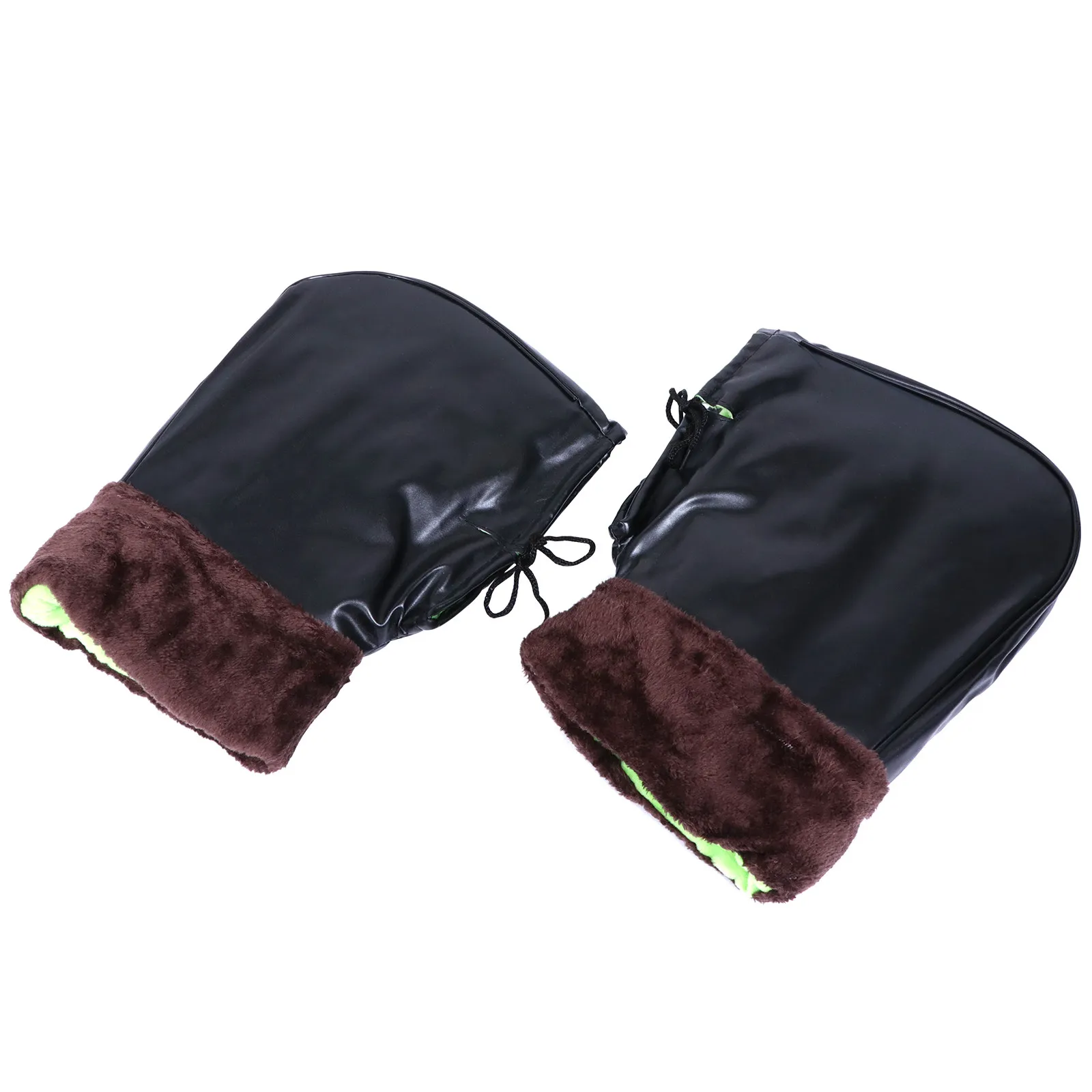 

1Pair Winter Motorcycle Handlebar Gloves Windproof Thicken Warm Cold Weather Hands Protector Outdoor Cycling Motorbike Riding
