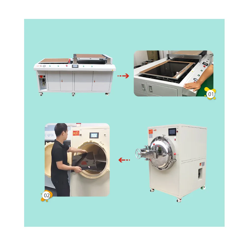 Large size 32/40/55/60/65 inch TV Led Airplane Screen Automatic Vacuum Laminator OCA SCA Lamination Machine