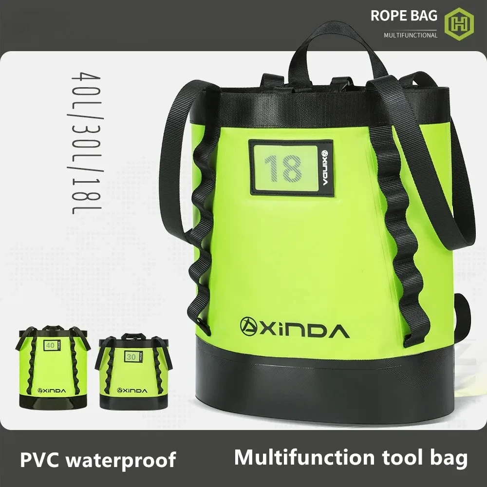 Equipment Rope Bag Lightweight Organize Waterproof Tool bag for Mountain Climbing Backpacking Hiking Fishing