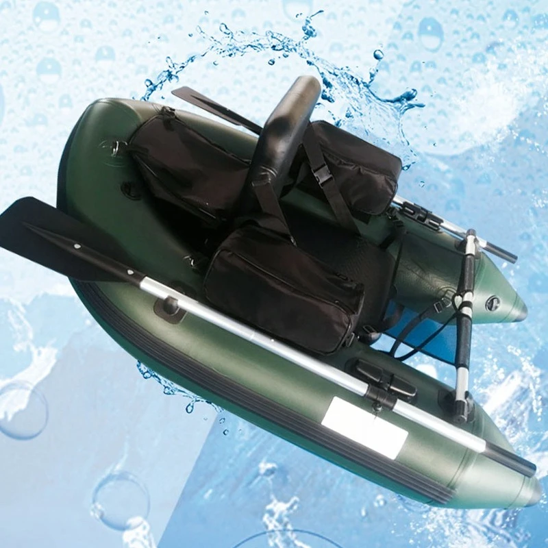 150/170Cm single fishing boat rubber boat kayak single inflatable boat