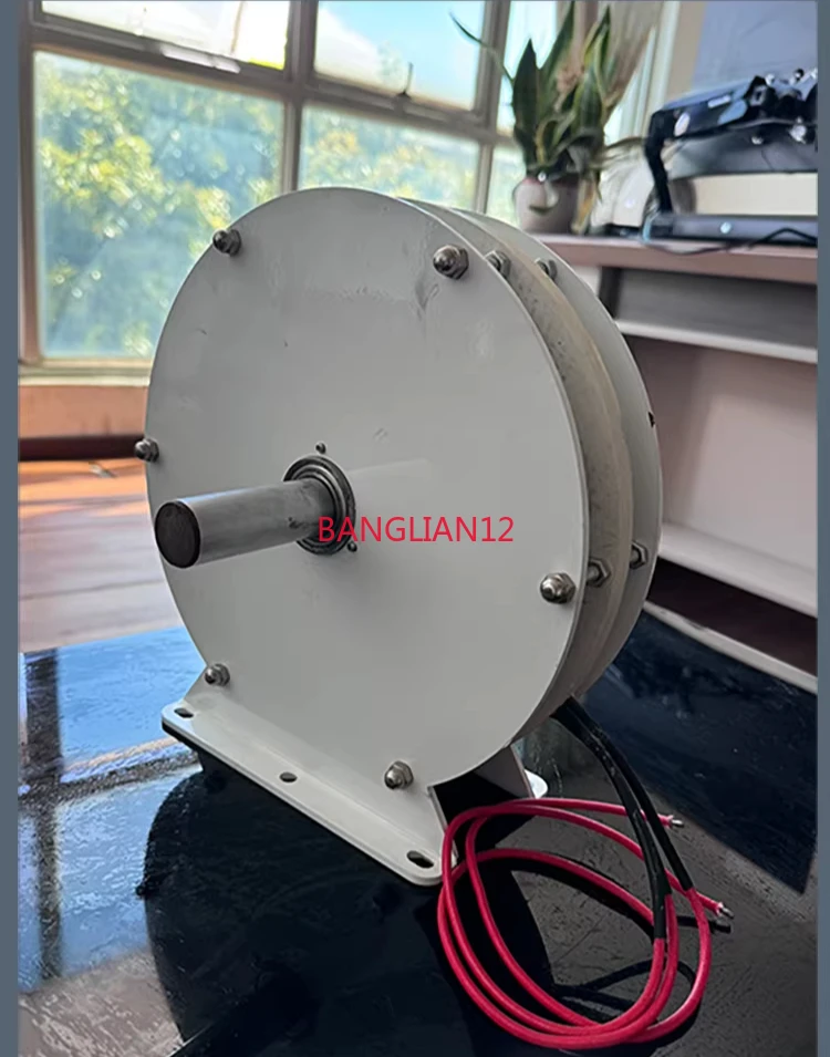 1500W high-power low-speed disc coreless generator, high-efficiency and low-resistance wind power generation
