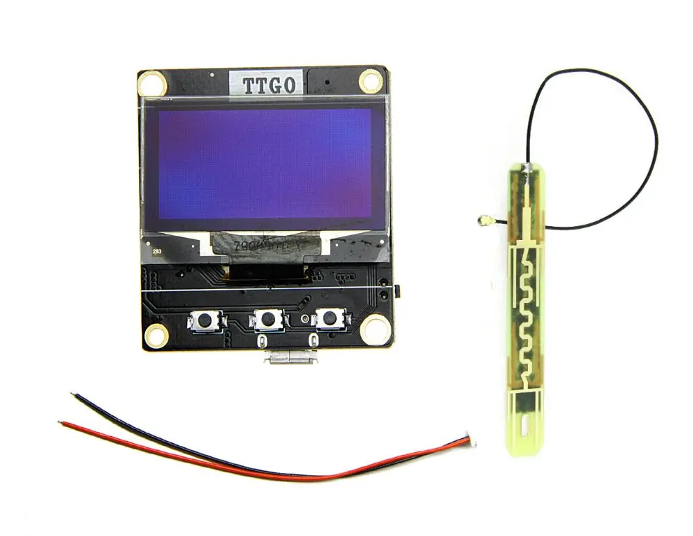 LILYGO TTGO TO MCU8266 OLED SH1106 1.3 Inch WiFi Weather Station Module IPEX