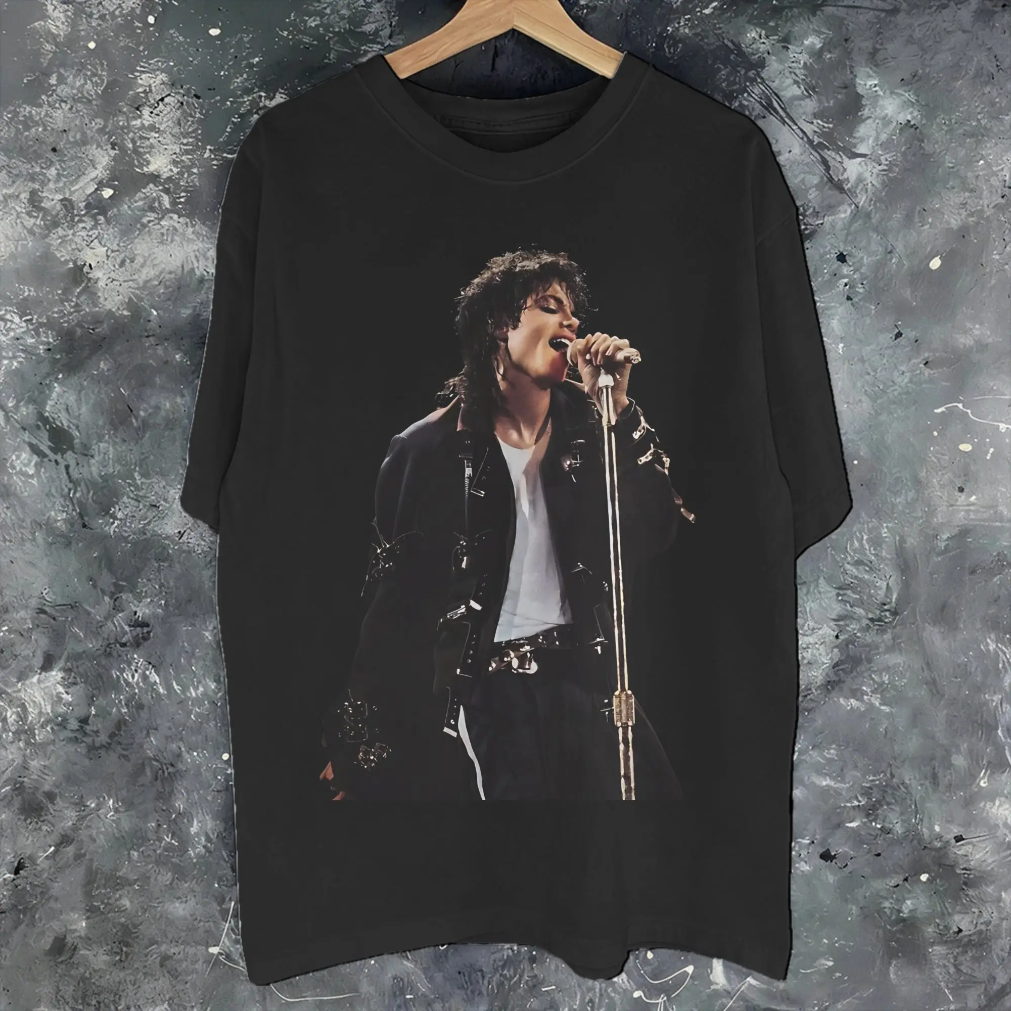 Männer Frauen Grafikdruck Michaels Jacksons MJ the Musical T-Shirt T-Shirt aus 100 % Baumwolle T-Shirts Kleidung