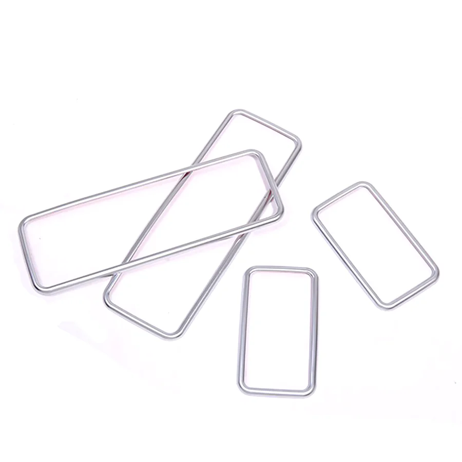 4Pcs Window Lift Control Panel Cover Car Interior Frame Trim For Land Rover Discovery Sport 2015 2016 2017 2018 2019