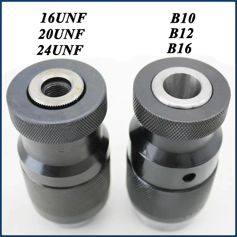 

1-13mm 1/2 20unf thread dril chuck collet chuck 3/8-24UNF 1-16 5/8-16UNF keyless self-tightening chuck for drilling machine