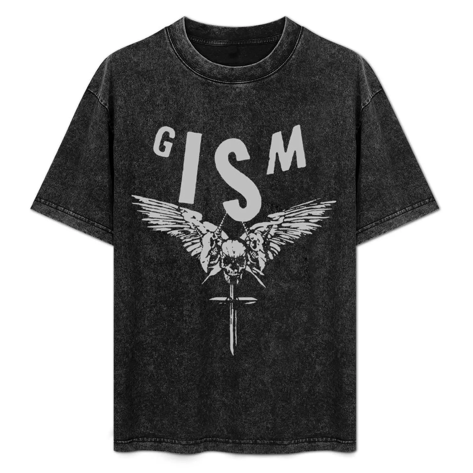 

Gism - Japanese Punk T-Shirt Basic Tee Shirt for Everyday Outfit