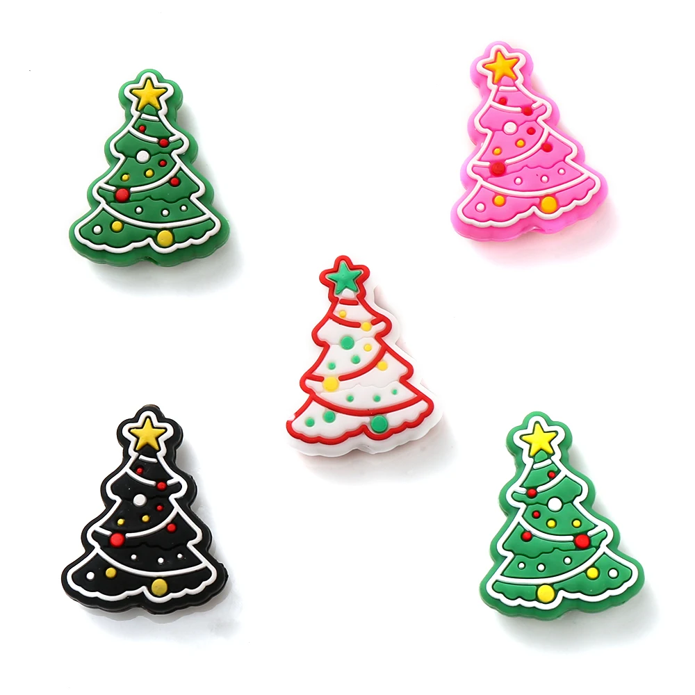 10 cuentas de silicona árbol de Navidad para mordedor bebé DIY - imagen 5