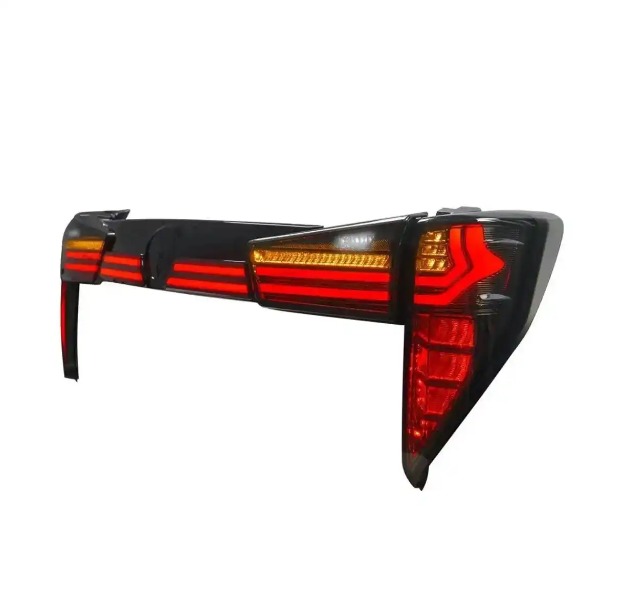 

Intelligent Library Newest Design Taillights For 2016-2022 Innova Crysta Tail Lamp Smoke LED Auto Taillamp With Full Led Innova