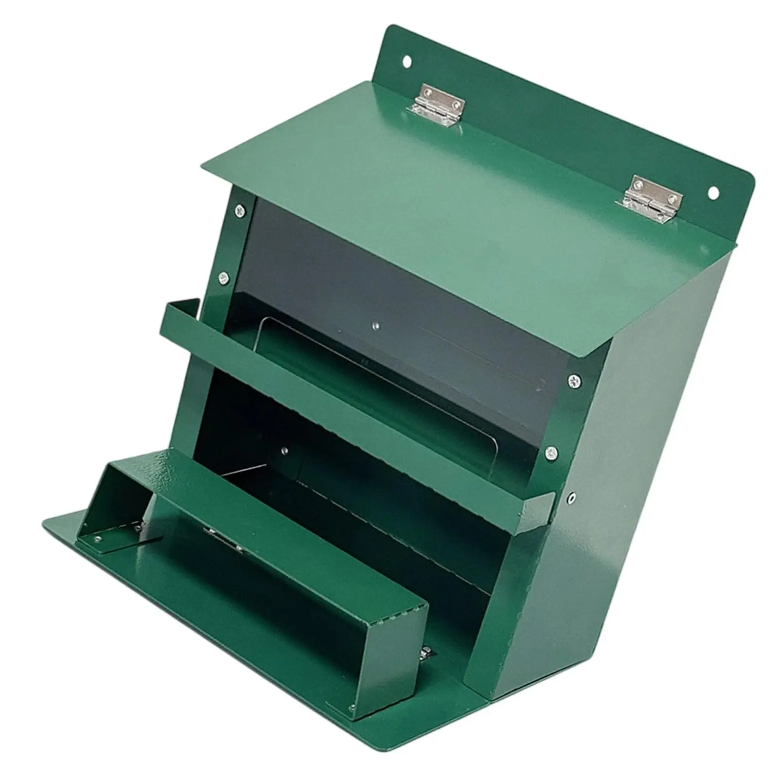 Squirrel Feeder Iron Anti Falling Structure Wear Resistant Convenient Large Capacity for Outdoors Chipmunk Feeder for Patio Farm