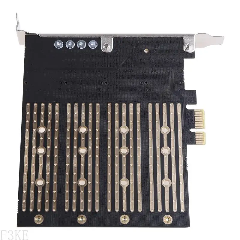 F3KE 4 порт для M.2 PCIe Adapter PCI-E для Express до M.2 B для ключа NGFF Support SSD 2280 2260 2242 2230 HOST F3KE 4 порт для M.2 PCIe Adapter PCI-E для Express до M.2 B для ключа NGFF Support SSD 2280 2260 2242 2230 HOST
