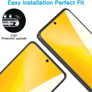 עבור Xiaomi POCO M6 Pro 4G 5G, מגן מסך HD 2/4 יחידות זכוכית מחוסמת 9H 10 best sales m6 פרו - №8