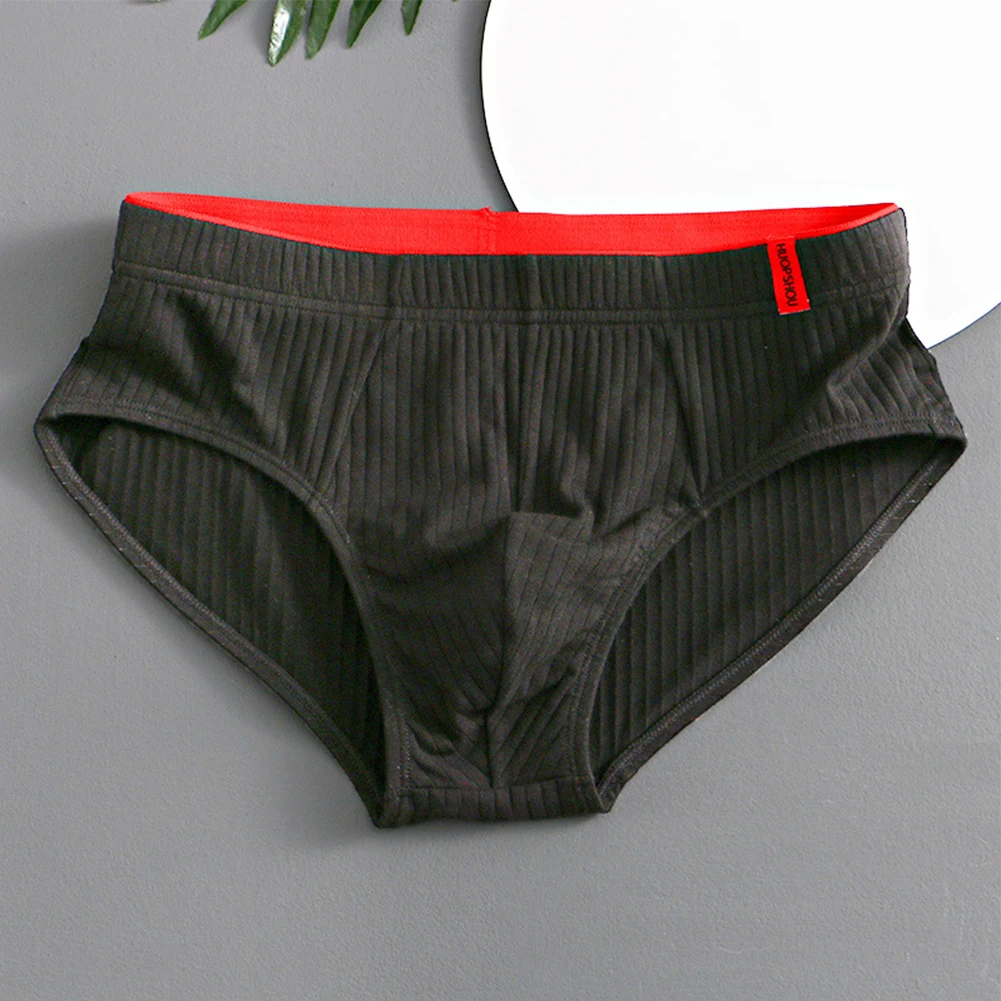Underpant Mens Brief Bulge Pouch Comfortable Cotton M-3XL Pants Sexy Slimming Underwear All Seasons Breathable