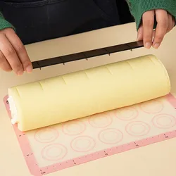 4pcs Cake Roll Ruler Cutter Specialized Uniform Division Mold Pastry Baking Kitchen Layering Tool03