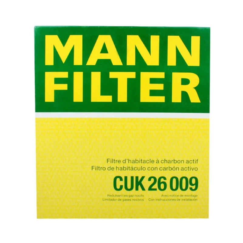 MANN FILTER CUK26009 Cabin Filter For VW Volkswagen Golf Sportsvan Tiguan Variantn, SKODA Octavia Superb, SEAT Leon III