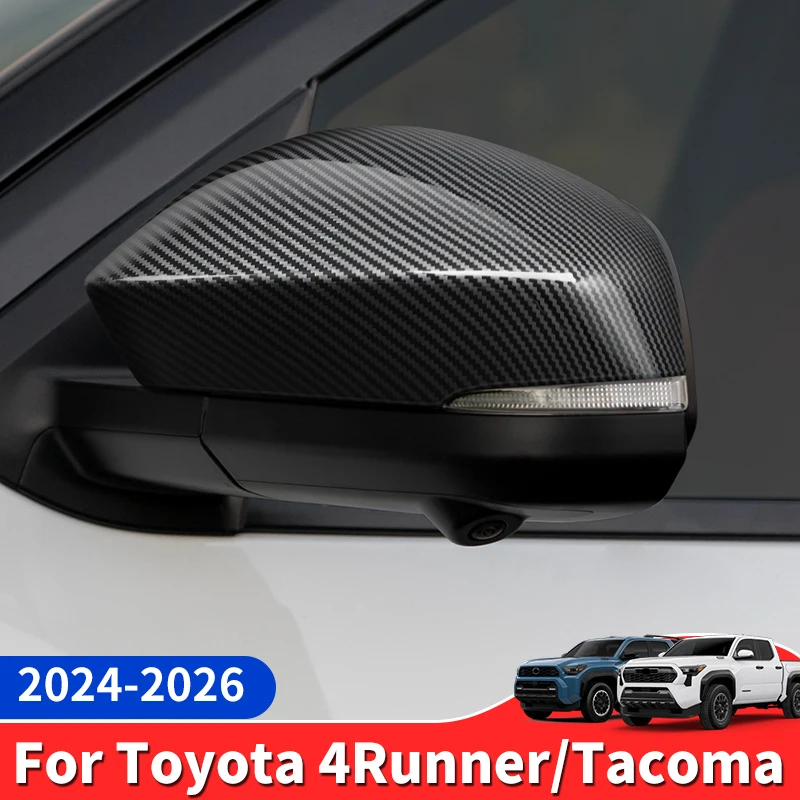

Для Toyota 4Runner N500 2025 Tacoma 2024-2026: 1 пара защитных накладок на зеркала заднего вида, антицарапийные, для внешнего тюнинга