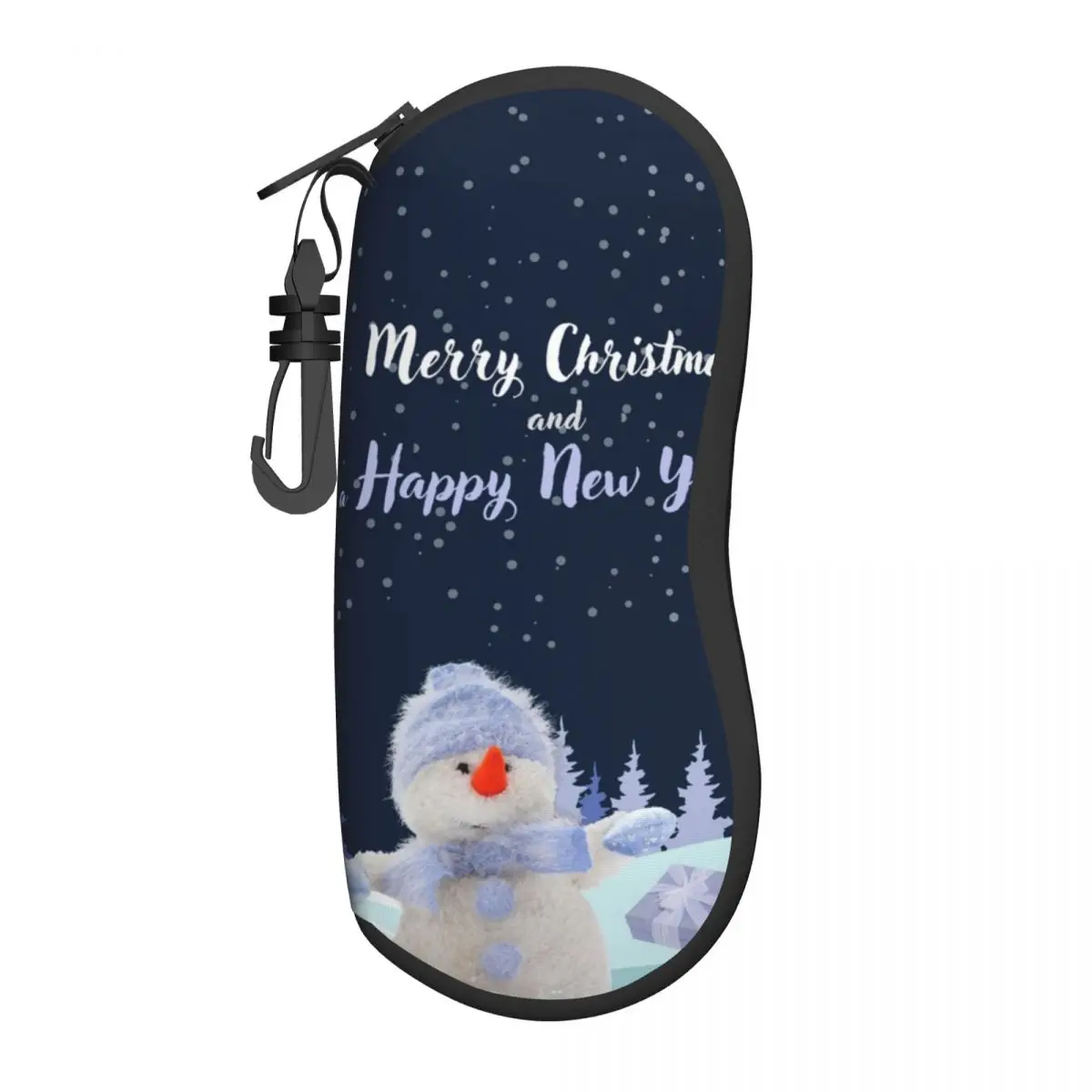 Рождественский снеговик оболочка Защитные чехлы для очков Модные солнцезащитные очки искусственный гном Новогодняя сумка для очков