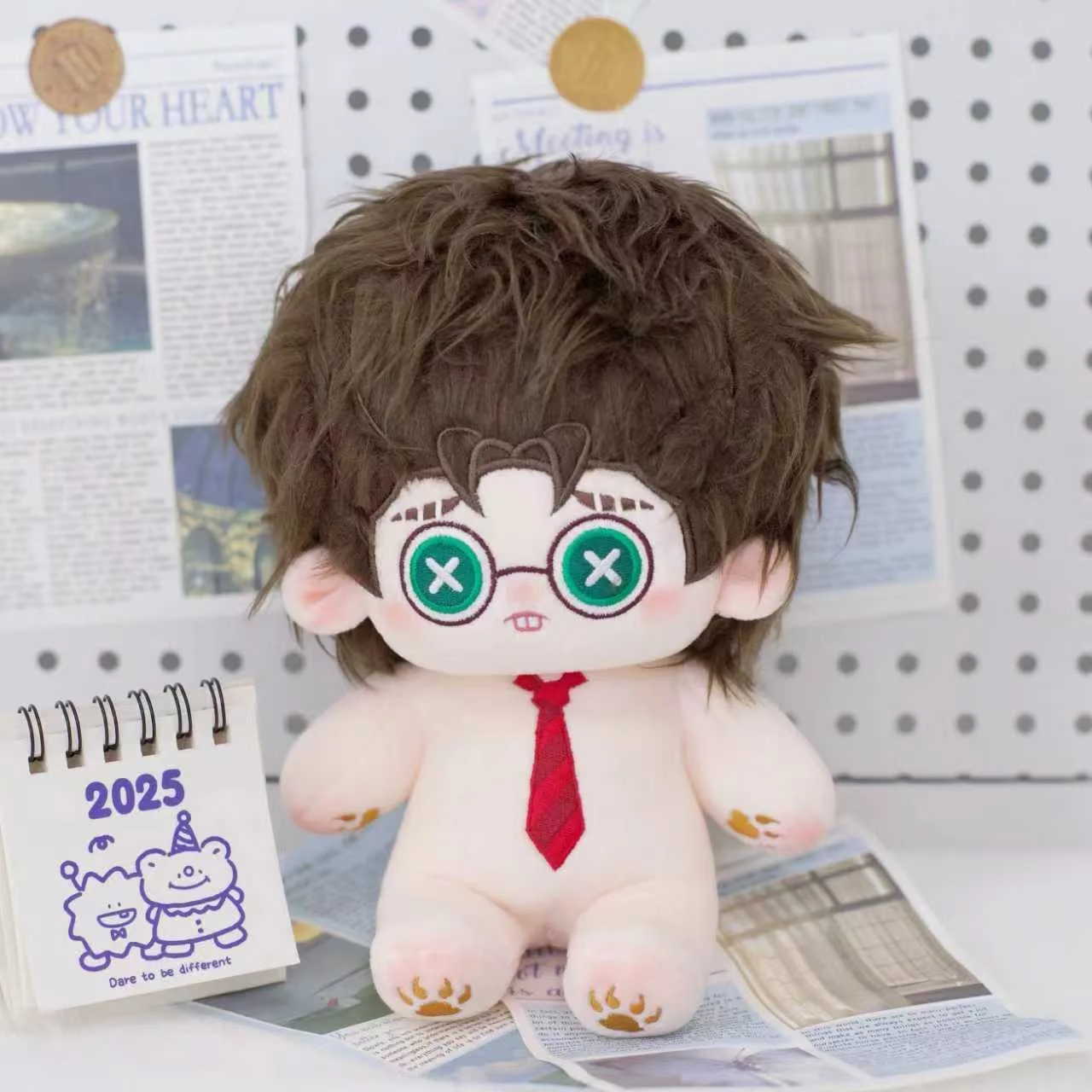 

Freddy Riley Lawyer Identity Game 20cm Handsome Boy Plush Doll Stuffed Body Dress Up Clothes Cotton Plushies Figures Xmas Gift