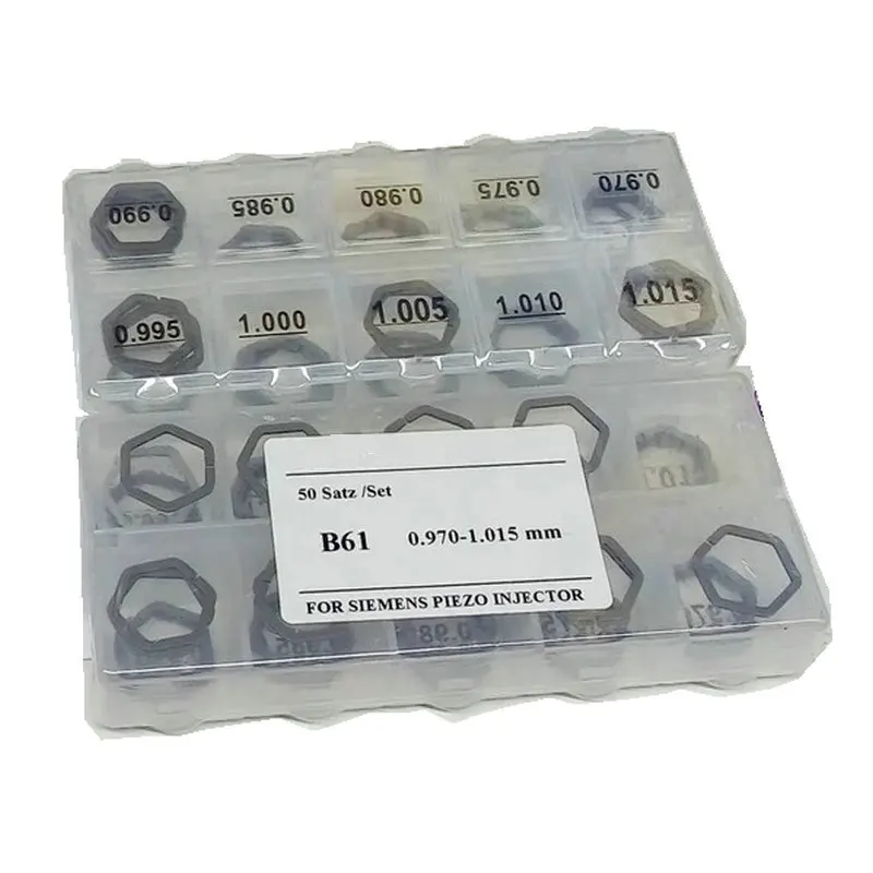

-s Nozzle Washer B61 Injector Nozzle Adjust Shim B61 for SIEMENS Piezo Injector Nozzle 0.970-1.015mm
