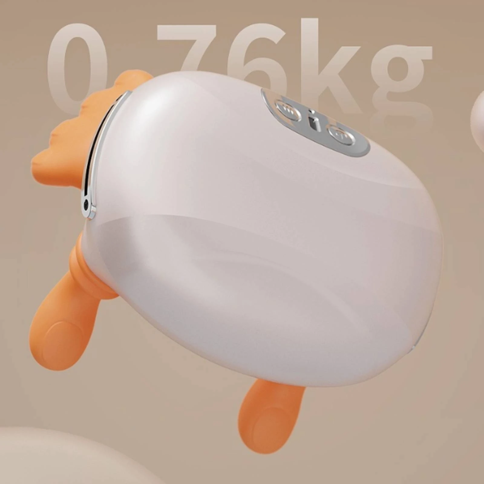 Neck and Shoulder Massager Soft Silicone Wearable Massage Device Upper Back Massager Side Fastening Hardware Personal Care