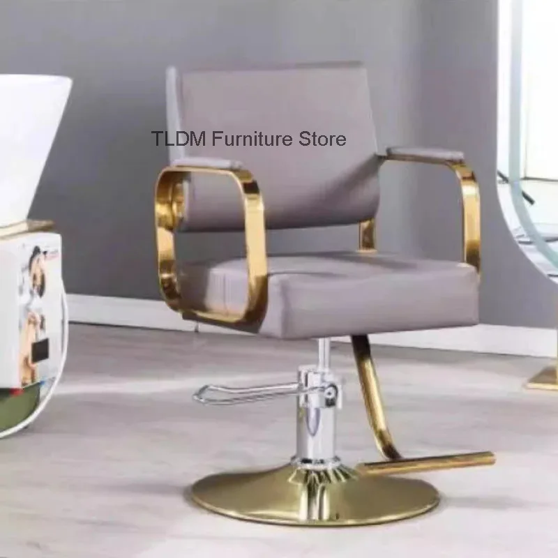 Barbearia Stylist Saloon Barber Chair Hair Professional Cosmetic Facial Barber De Chair Reception Cadeira Salon Furniture