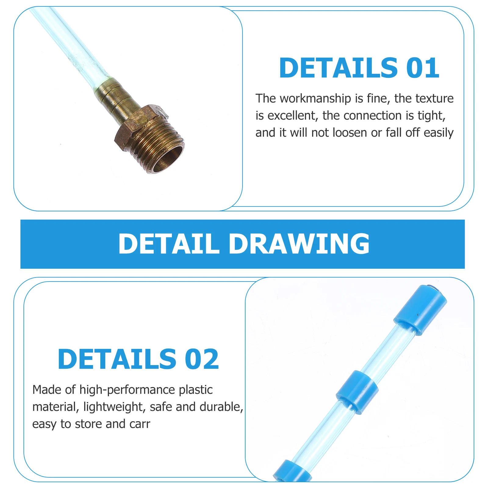 

Rotary Hose Cleaner Lightweight Durable Plastic Quick Connect Blower Dust Removal Car Cleaning Air Blowing High Pressure Washer