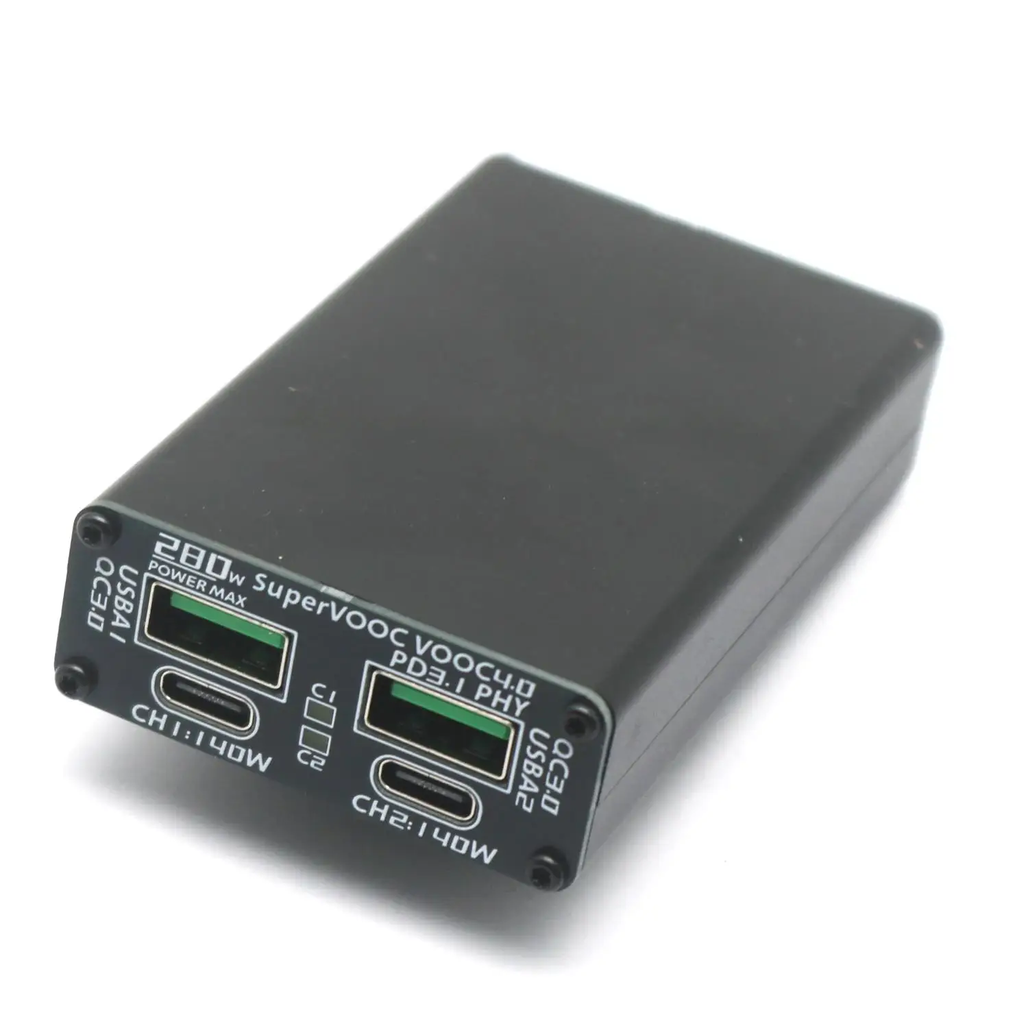PD3.1 280W carregador super rápido 140W 28V XT60 DC para o tipo-C USB 5V 9V 12V 15V 20V tipo buck para o carro/desktop/estação de carregamento do telefone