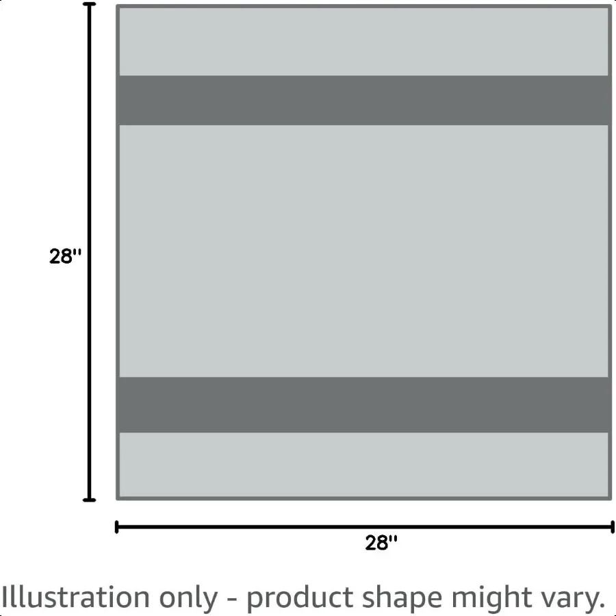 Toalhas de saco de farinha 6 pacotes 28x28 polegadas 100 algodão toalha de chá