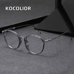 Blue Light Blocking Photochromic Reading Glasses for Men and Women Round Presbyopia Glasses +0.75 +1.0 +1.25 +1.5 +2.0 +2.5 +3.0