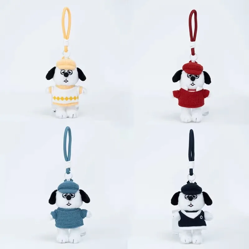 

Kawaii 13cm Genuine Snoopy Olaf Dress Up Sweater Series Plush Pendant Keychain Cute Doll Pendant Girl Birthday Gift