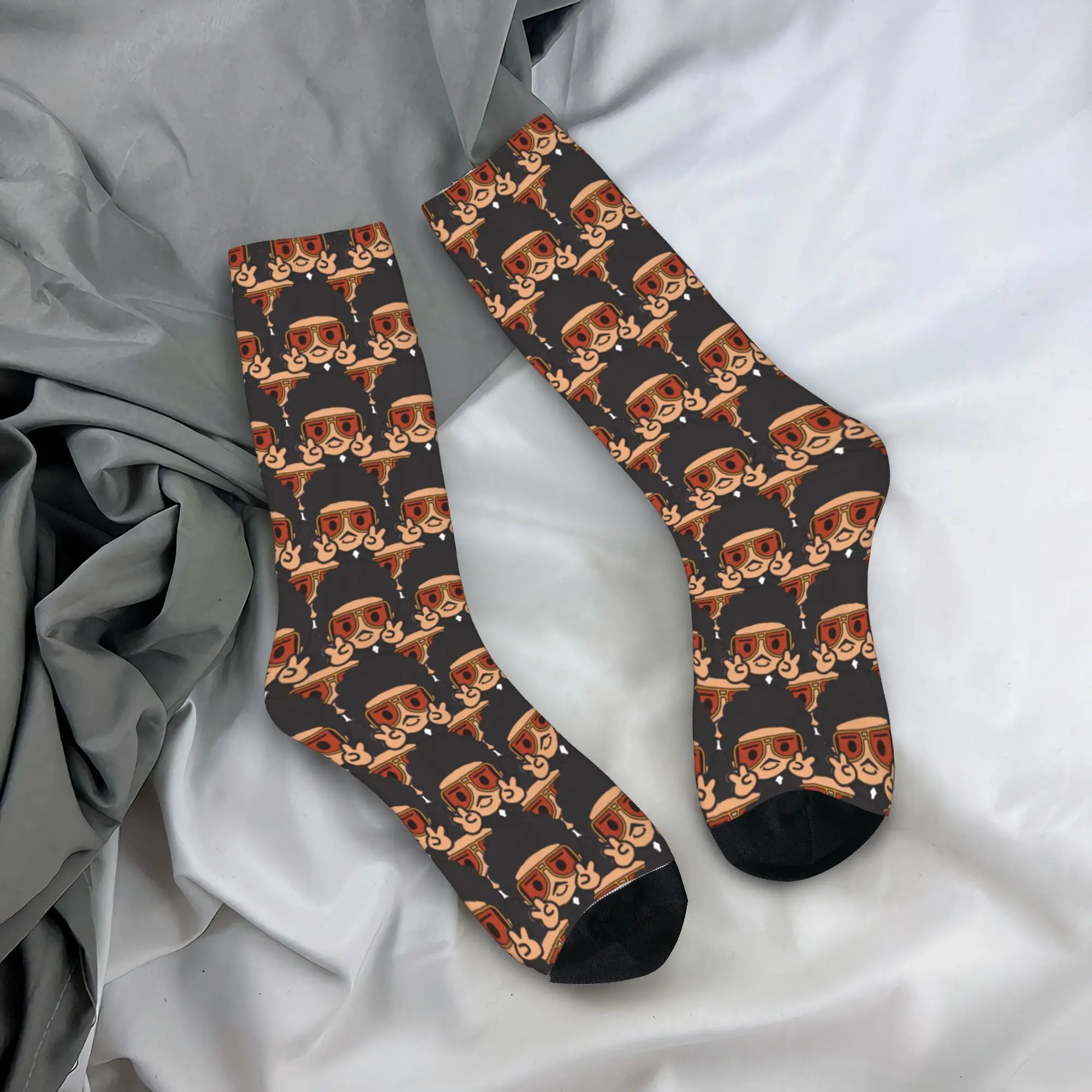 

Bruno Mars The Romantic Tour 2026 Socks Pattern Stockings Anti Sweat Adults Men Socks Warm Soft Autumn Trendy Skateboard Socks