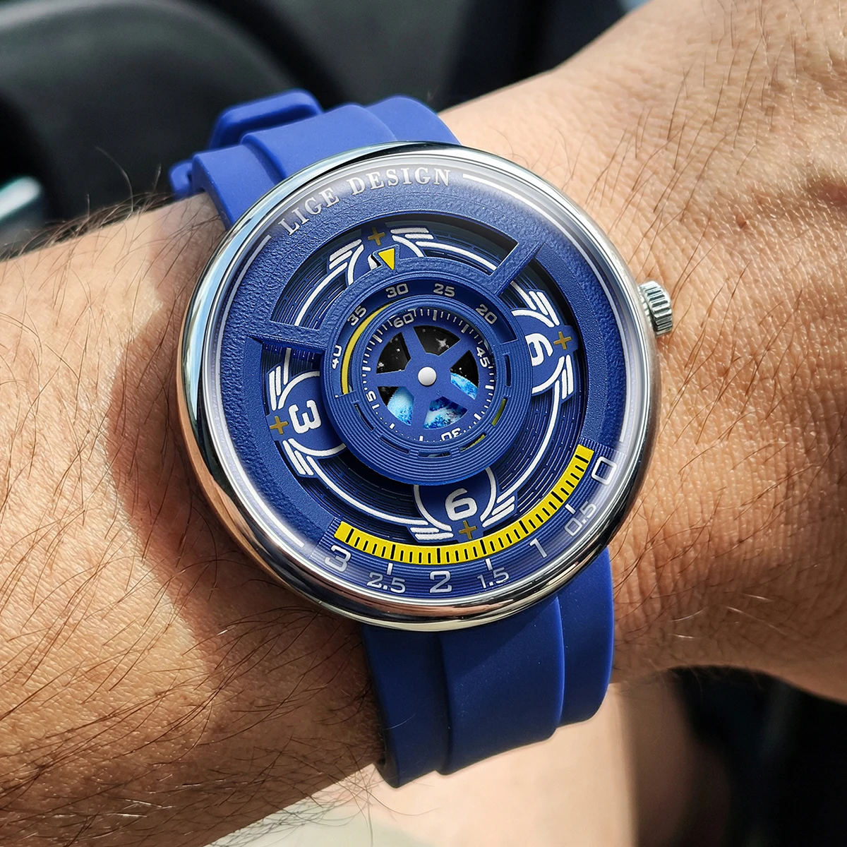 LIGE featured quartz men's watch 2026 fashion business military watches men casual top male watch luminous waterproof reloj+BOX