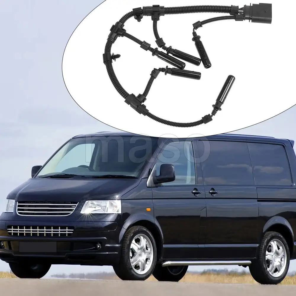 

070971277B Glow Plug Wiring Harness For Volkswagen Transporter 2.5 TDI 2003 2004 2005 2006 2007 2008 2009 2010 Car accessories