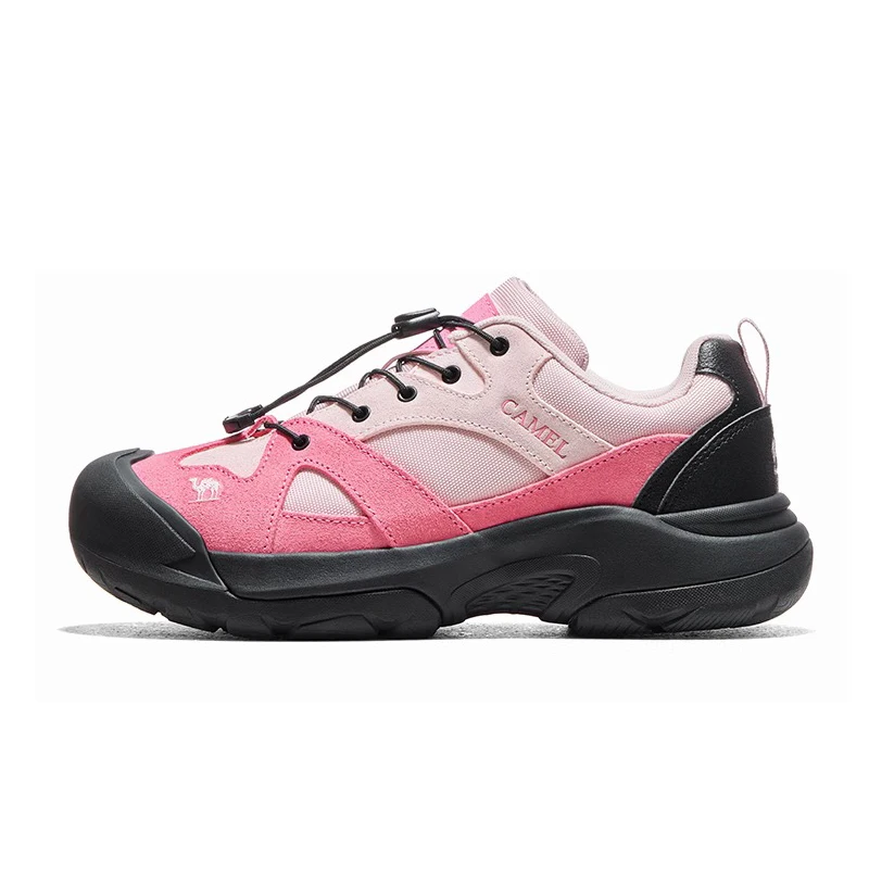 GOLDEN CAMEL Ugly Cute Hiking Shoes Comfortable Thick-Soled Wear-Resistant Climbing Sports Shoes for Women Lightweight Non-slip