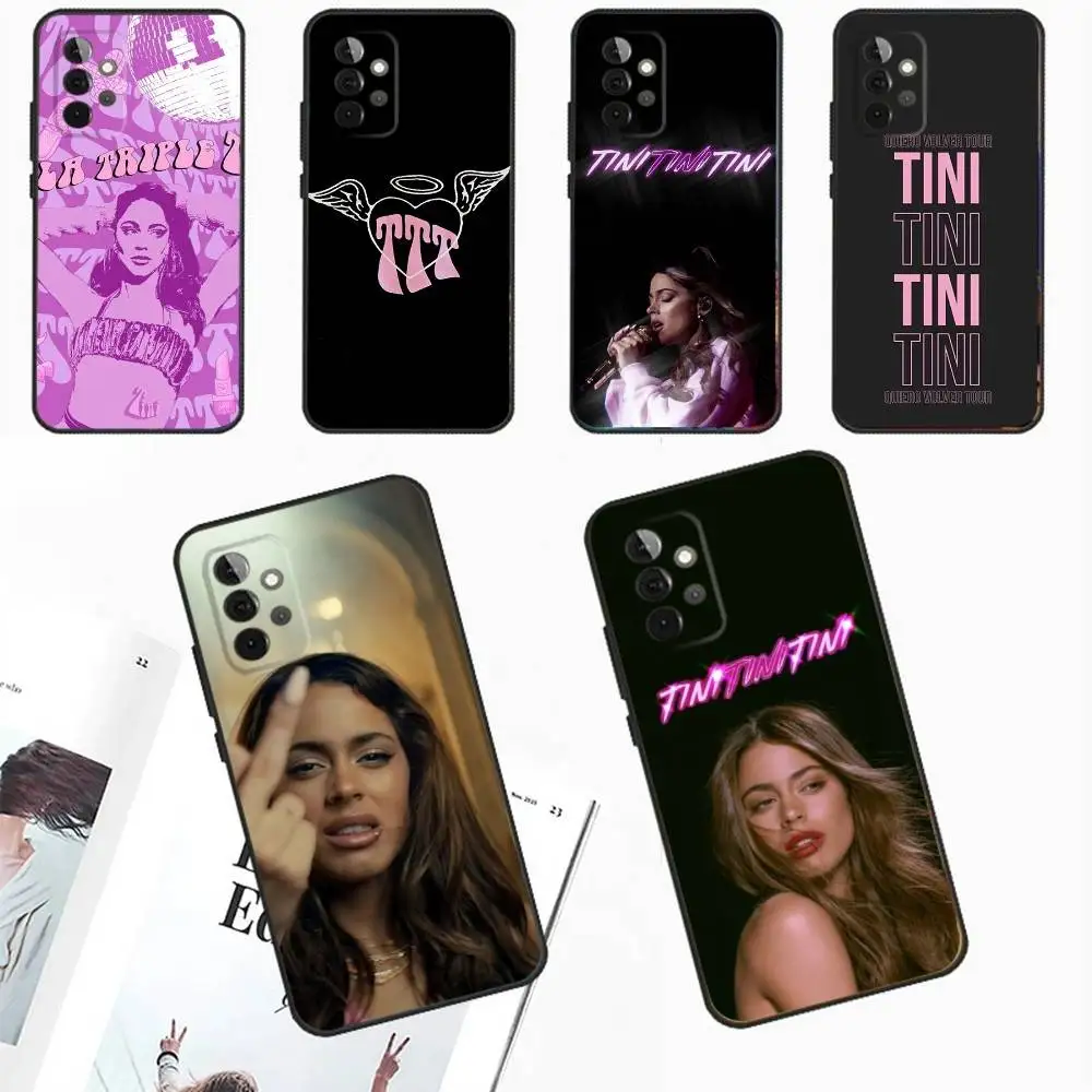 

T-Tini Stoessel Phone Case For Samsung Galaxy A13,A21s,A22,A31,A32,A52,A53,A71,A80,A91 Soft Black Phone Cover