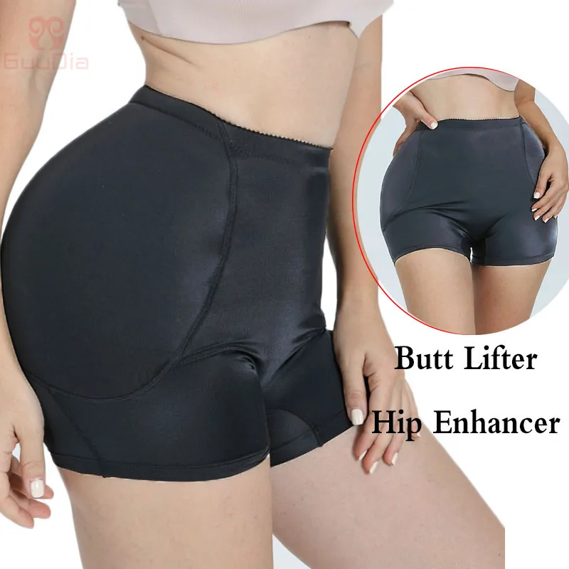 GUUDIA Padded Hip Butt Lifter Panties Not-removable Cushion Body Shaper Panty Shapewear From Hip To Butt Enhancement Hip Lifter