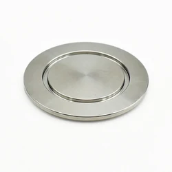 Sanitary Tri Clamp KF Vacuum End Cap SS304 Corrosion-Resistant Safe Sealing for KF16/KF25/KF40/KF50 Lab Industrial Beer Brewing