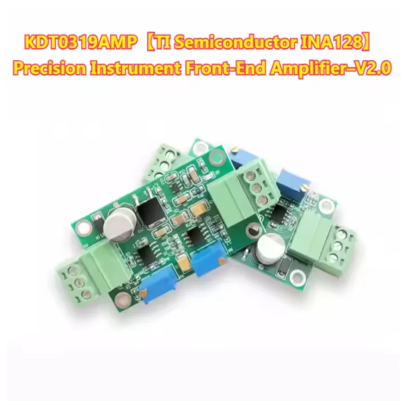 INA128 Amplifier Module, Instrumentation Amplifier, Precision Microvolt/Millivolt Amplifier, High Gain Amplifier KDT0319AMP-003