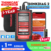 2025 Thinkcar ThinkDiag 2 ALL Software Canfd protocol 15 Reset Service OBD2 Diagnostic Tool  Active Test ECU Coding 1 Year Free