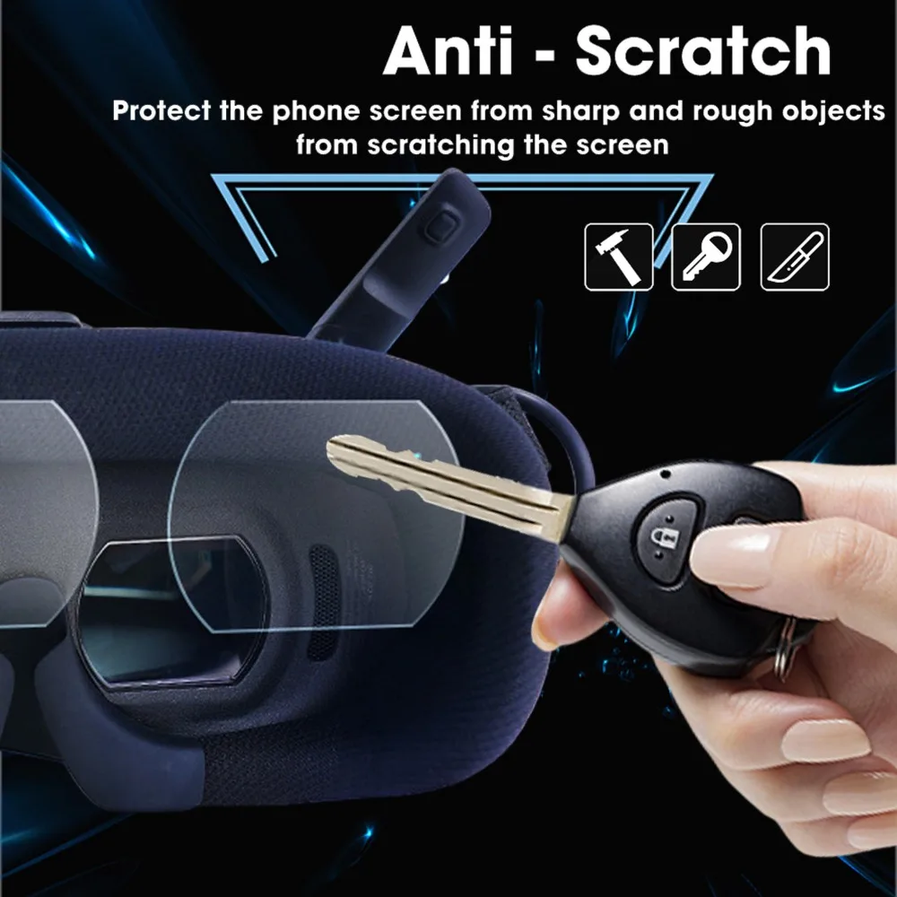 5-1sets HD Tempered Glass Screen Protector Water-proof Oil-proof 9H Anti-Scratch Film for DJI N3 Goggles Drone Accessories Kits