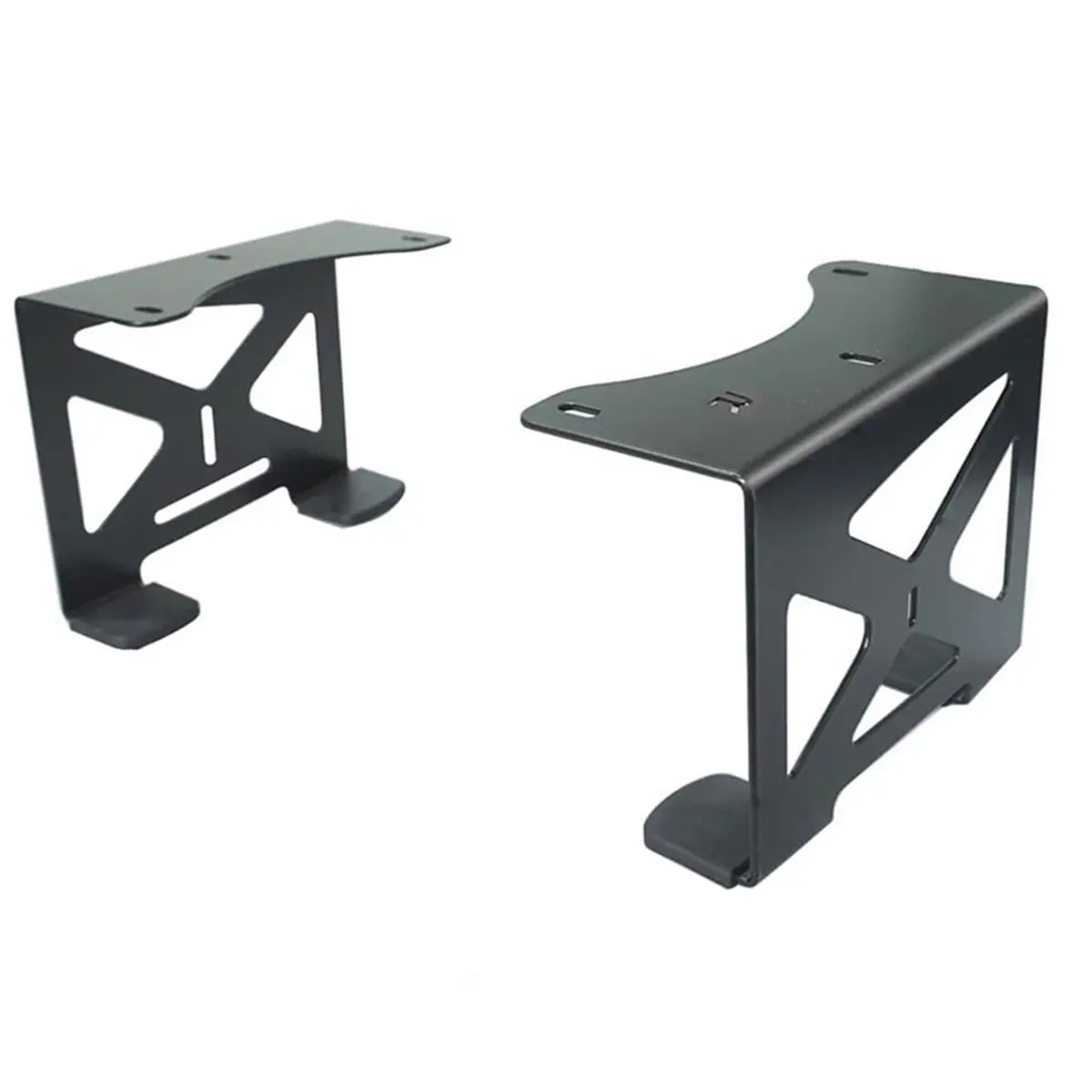 ABFS Metal Storage Stand for Console Under Desk Console Storage Base for Under Desk Space Saving Mount