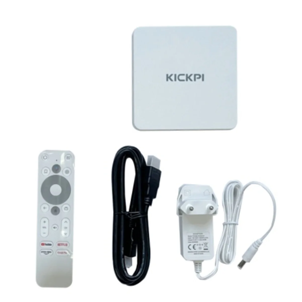 T06C-KICKPI KP1 TV Box Amlogic S905Y4 2GB 32GB Android 11 Dual Wifi Bluetooth EU Plug