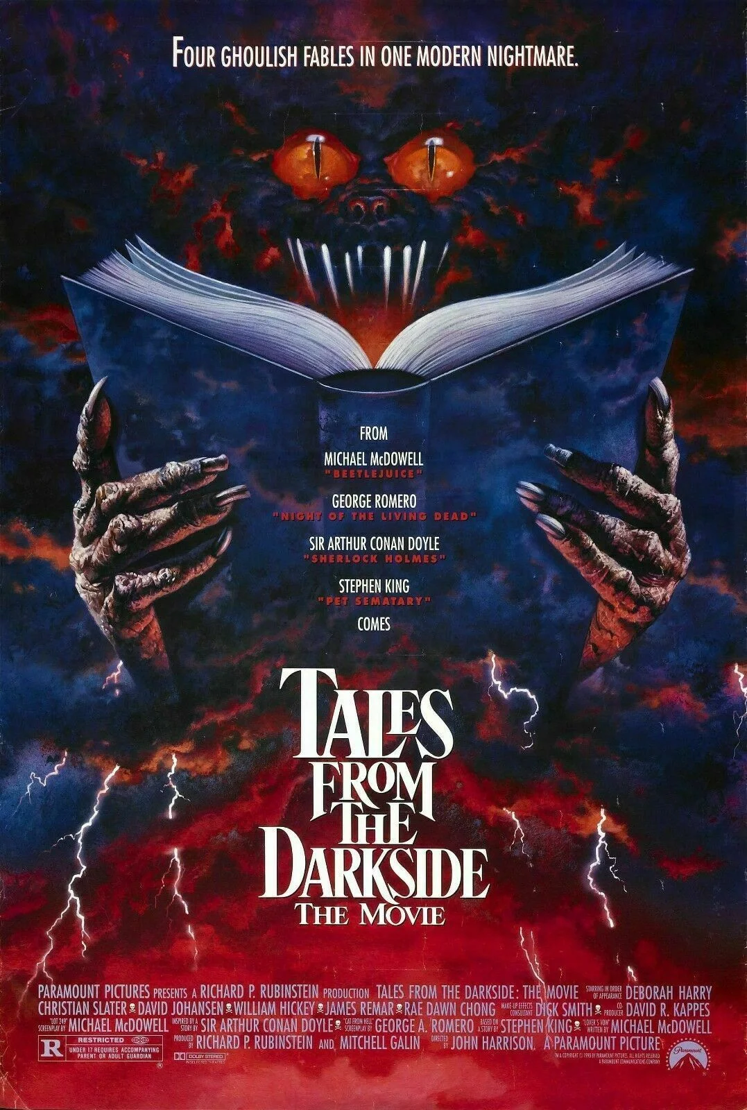 

TALES FROM THE DARKSIDE The Movie Art Film Print Silk Poster Home Wall Decor 24x36inch