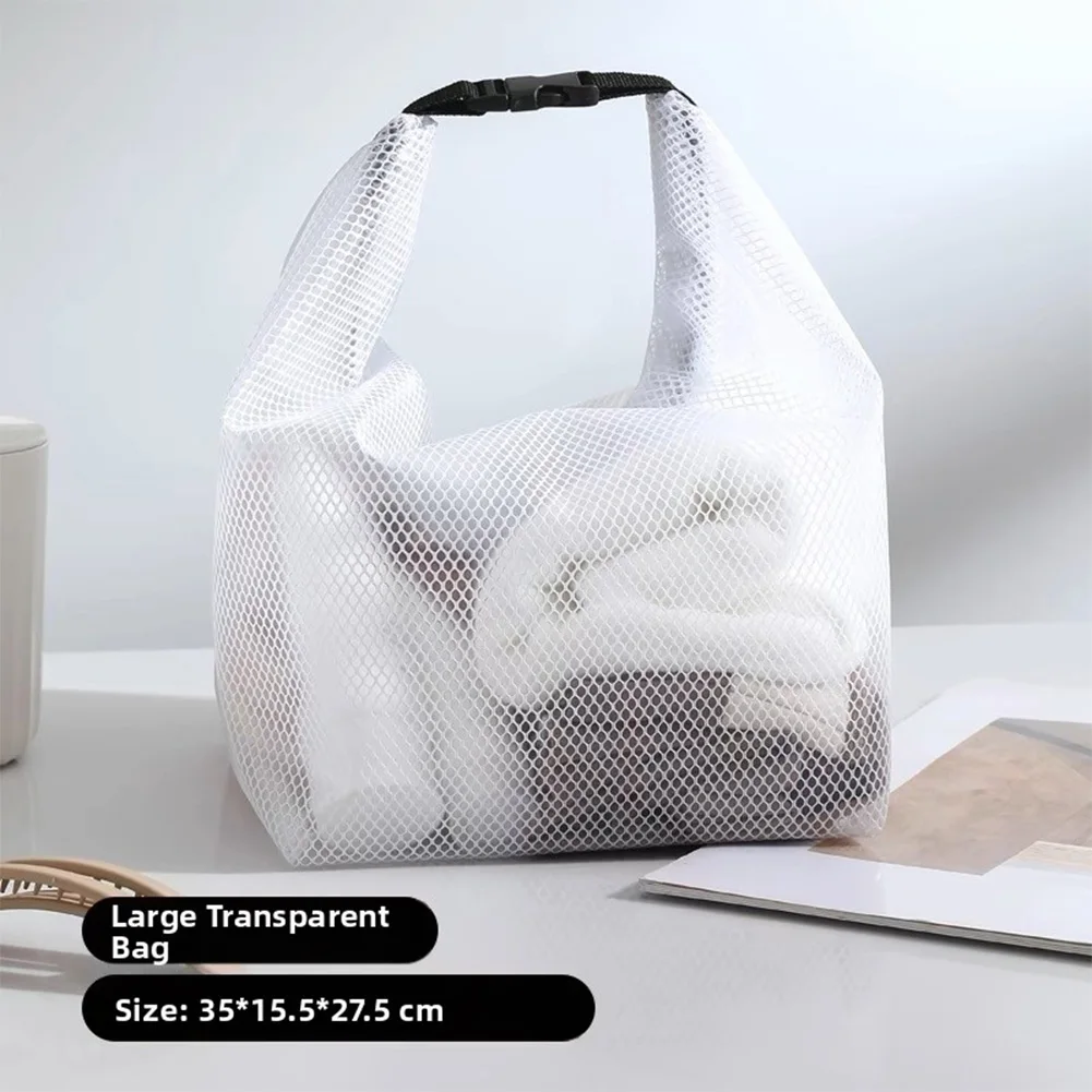 Waterproof Drawstring Storage Bag for Wet and Dry Clothing Separation During Swimming Gym Beach and Outdoor Travel Activities